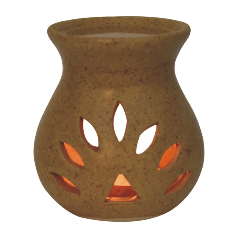 Image of Artisan Furniture Artisan Furniture Beige Cutout Oil Burner (Summer)