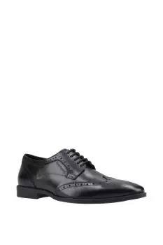 Image of Hush Puppies Brace Brogue Full Grain Leather Lace Shoes