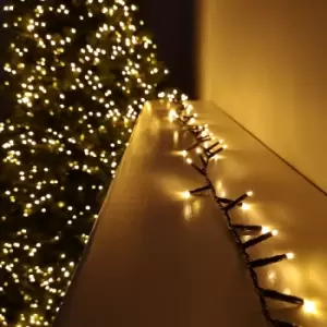 Image of 1500 LED 37.5m Premier TreeBrights Christmas Lights with TIMER in Vintage Gold