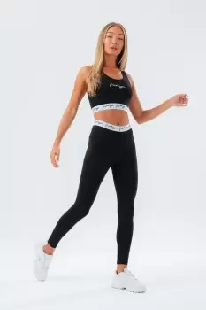 Image of HYPE BLACK WOmens BRALET SET