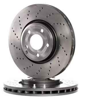 Image of BREMBO Brake disc MERCEDES-BENZ 09.B742.51 0004211812,2184210312,A0004211812 Brake rotor,Brake discs,Brake rotors A2184210312