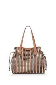 Image of Dune 'Daitlynn' Large Woven Shopper - tan