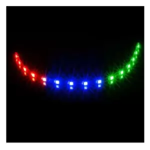 Image of GAMEMAX Viper 300mm ARGB Strip 15 LEDs Magnets & Adhesive Tape...