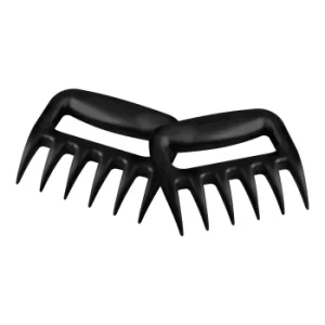 Image of Tramontina Set of 2 Plastic BBQ Claws Black