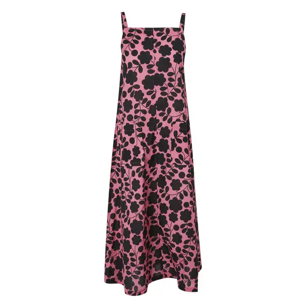 Image of Regatta Womens Orla II Summer Sun Dress 8 - Waist 25' (63cm), Inside Leg 31' Pink Floral RWD091-IAM-8