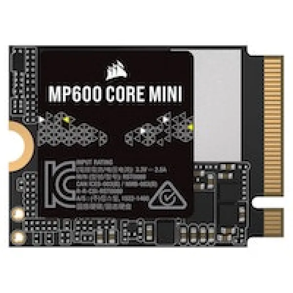 Image of Corsair Force MP600 CORE Mini 2TB NVMe PCIe 4.0 M.2 2230 Solid State Drive