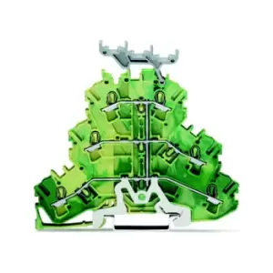 Image of Wago 2002-3237 Terminal Block, Din Rail, 6Pos, 22-12Awg