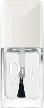 Image of DIOR Top Coat Abricot Sets and Speed Dries Nail Enamel 10ml