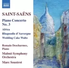 Image of Saint-Saens: Piano Concerto No. 3/Africa/Rhapsodie D'Auvergne/...