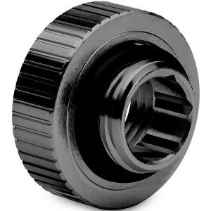 Image of EK Water Blocks EK-Quantum Torque 7mm Static Male/Female Extender - Black Nickel