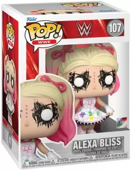 Image of WWE Alexa Bliss (Chase Edition Possible) Vinyl Figure 107 Funko Pop! multicolor