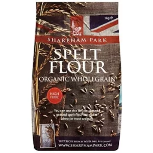 Image of Sharpham Park Organic Wholegrain Spelt Flour 1kg