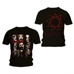 Image of Slipknot - Mezzotint Decay Unisex XX-Large T-Shirt - Black