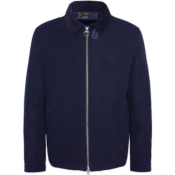 Image of Barbour Foulton Wool Jacket - Blue M