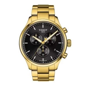 Image of Tissot Chrono XL Classic Yellow Gold Tone Bracelet Watch