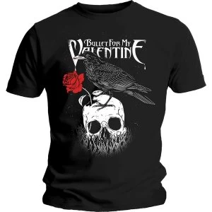 Image of Bullet For My Valentine - Raven Unisex X-Large T-Shirt - Black