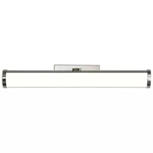 Image of Luminosa Lighting - Bathroom Wall Lamp Over Mirror, 1 x 12W LED, 4000K, 795lm, IP44, Polished Chrome
