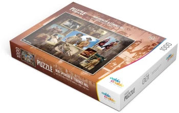 Image of Bud Spencer & Terence Hill Western - 1000 Pieces Puzzle multicolor