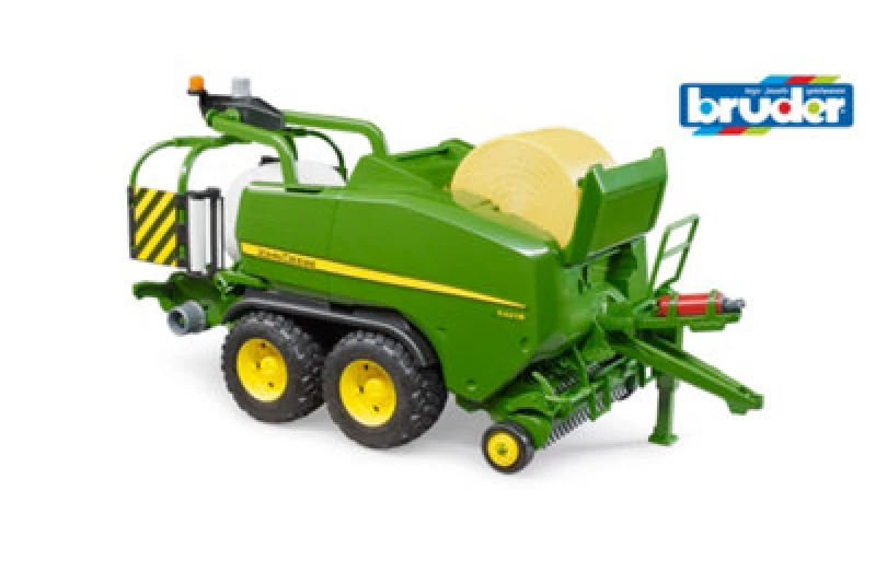 Image of Bruder Bruder 1:16 John Deere wrapping chamber baler C441 Multi unisex 01:16