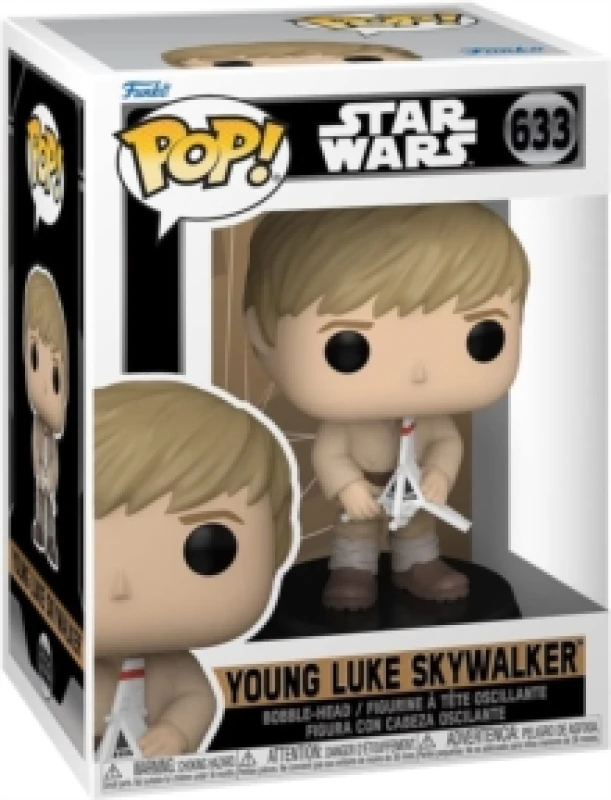 Image of Funko Pop 633 Star Wars Vinyl Figure - Young Luke Skywalker Bobblehead