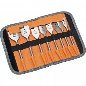 Image of Bahco 8 Piece Flat Drill Bit Set