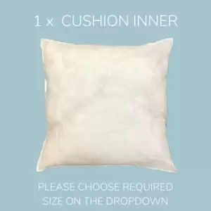 Image of 100% Hollowfibre Cushion Inner Pad Insert Filling Deep Thick 18x18 45x45cm - White