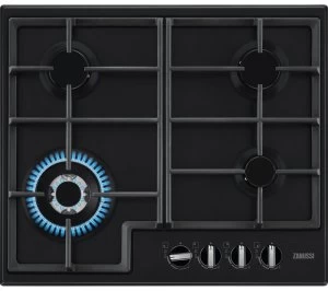 Image of Zanussi ZGNN645K 4 Burner Gas Hob