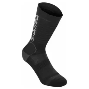Image of PARAGON LITE SOCKS 19 2020: BLACK M AP170262010M - Alpinestars