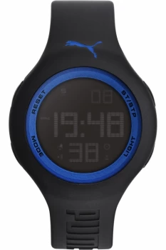 Image of Unisex Puma PU91080 - metallic blue Alarm Chronograph Watch PU910801047