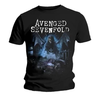 Image of Avenged Sevenfold - Recurring Nightmare Unisex Medium T-Shirt - Black