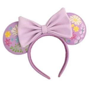 Image of Loungefly Disney Minnie Embroidered Flowers Headband