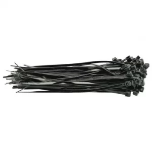 Image of Draper Cable Ties, 3.6 x 150mm, Black (Pack of 100)