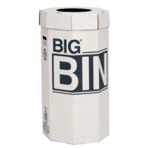 Image of Acorn Green Big Recycling Bin 160 Litre Pack of 5 142958