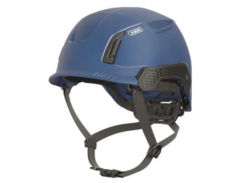 Image of Abus SPECTOR-E Non-vented Safety Helmet Blue 41394