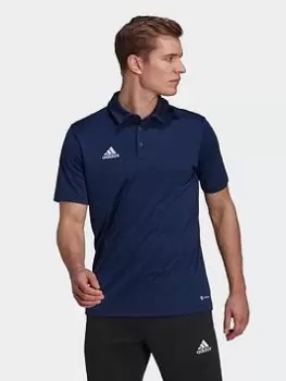 Image of adidas Entrada 22 Polo Shirt, Black, Size S, Men