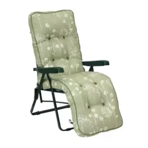 Image of Glendale Deluxe Renaissance Sage Relaxer Chair - Green