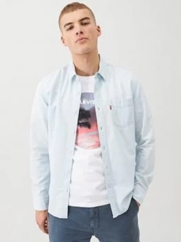 Image of Levis Sunset One Pocket Slim Denim Shirt - Light Wash
