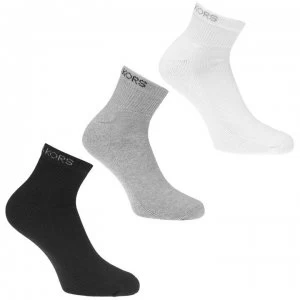 Image of Michael Kors Mens 3 Pack Classic - Gry/Wht/Blk