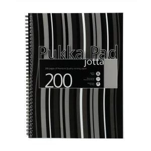 Image of Pukka Pad A4 Jotta Notebook Wirebound Plastic Punched 200 Pages 80gsm