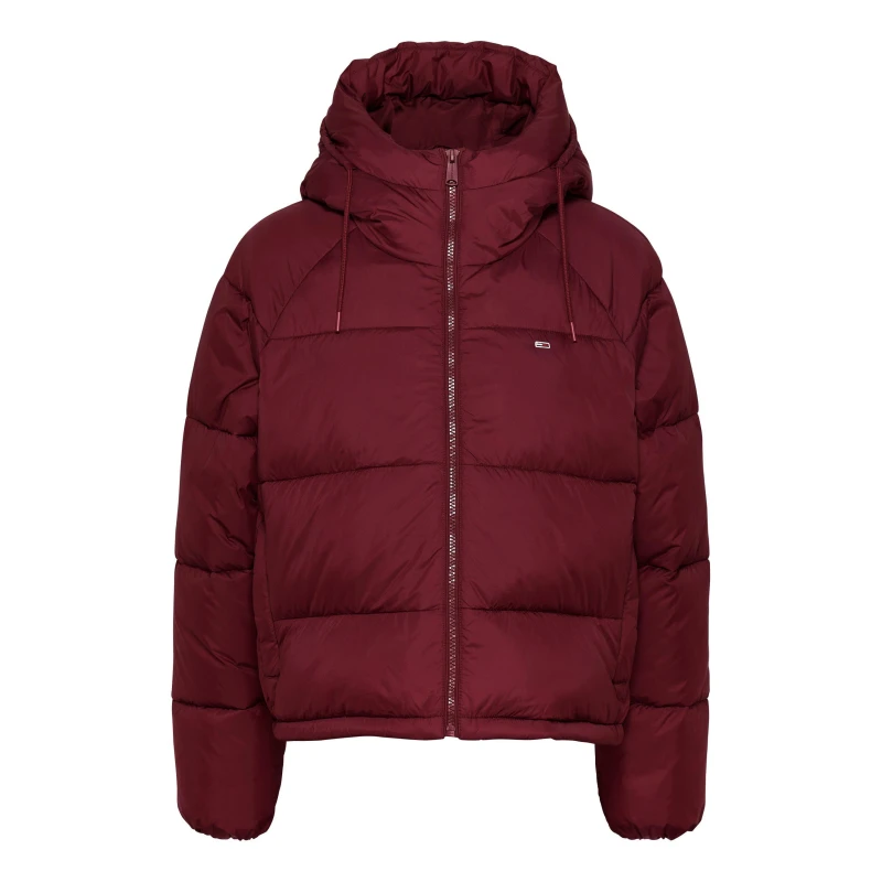 Image of Tommy Jeans Puffer Jacket - Red Red 14