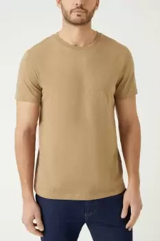 Image of White, Frost Marl, Stone Marl 3 Pack Crew Neck T-Shirts