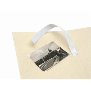 Image of 5 Star Office Self Adhesive Vinyl Photo Corners Clear 1 x Pack of 250