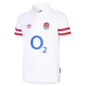 Image of Umbro England Home Classic Licensed Shirt 2022/2023 Junior Boys - White