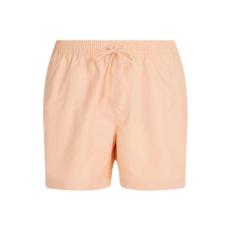 Image of Calvin Klein Medium Tape Swim Shorts Mens Light Cataloupe male S