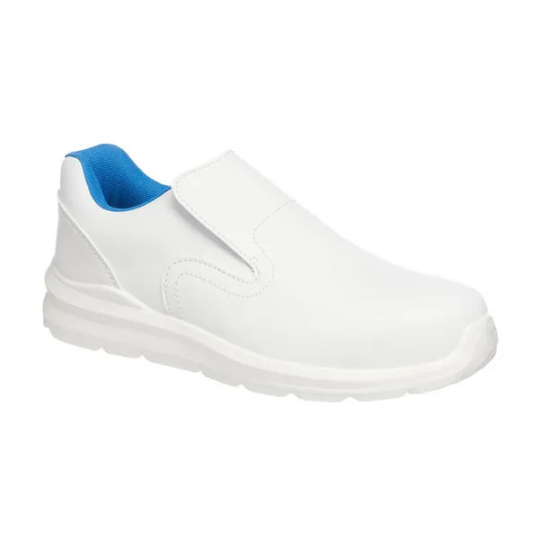 Image of Portwest Compositelite Slip On Safety Trainers FD62WHR48 Colour: White