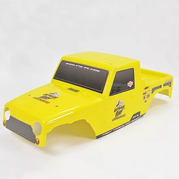 Image of Ftx Fury X Printed Dropcab Body - Yellow