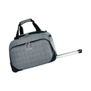 Image of London Fog Newbury Wheeled Holdall Grey/Black LFL004-01-WH