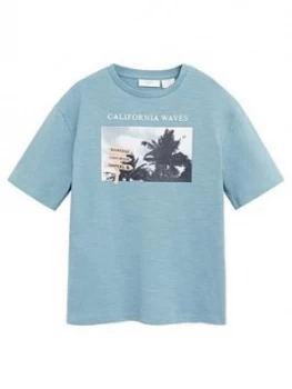 Image of Mango Boys California Short Sleeve Tshirt - Teal