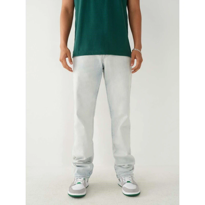 Image of True Religion TR Ricky Straight Stretch Jeans Mens Fresco Wash male 30W R