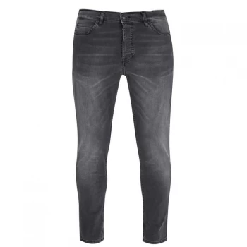 Image of Hugo 634 Taper Jeans - Grey 020
